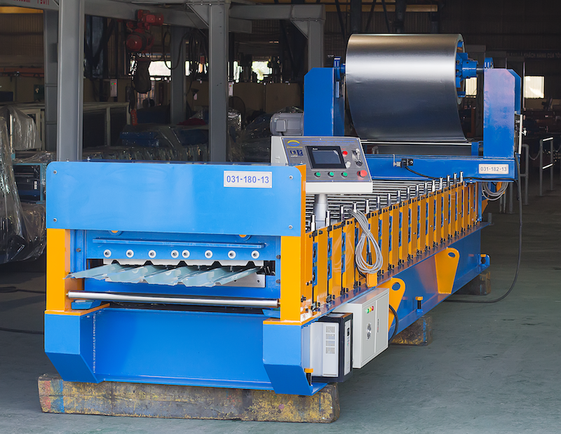 Trapezoidal ( Rib-type) Roofing Roll Forming Machine