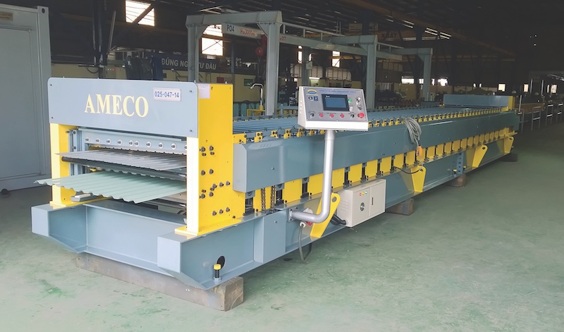 Double Layer Roll Forming Machine 11 Rib Roofing & 13 Rib Plafond Roofing