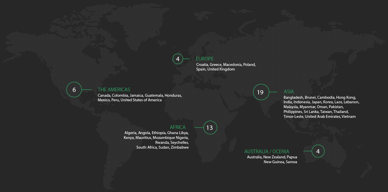 Мы работали с более чем 300 клиентами из 45 стран