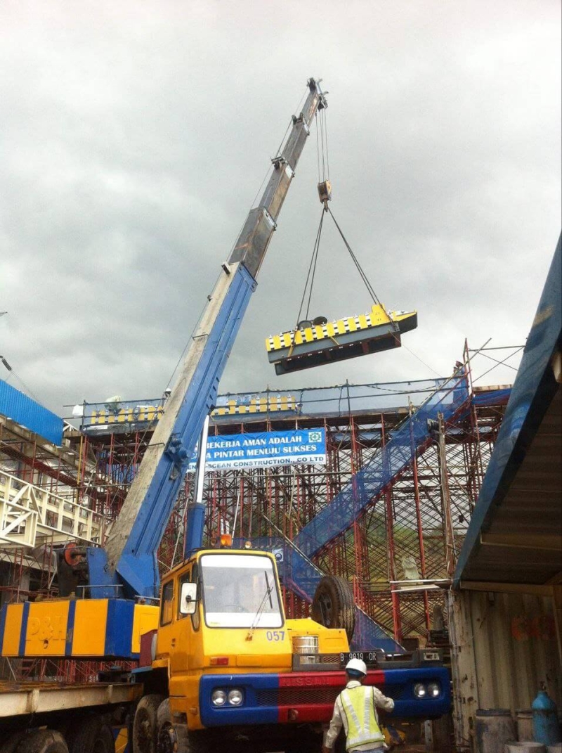 lifting roll forming ameco to deploy